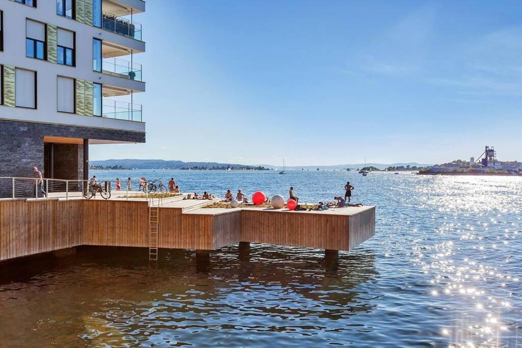 Apartamento Tjuvholmen / Aker Brygge - Most Expensive Area In Oslo! Exterior foto